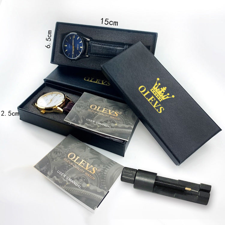 OLEVS Quality Waterproof Quartz Wrist Watch Men Olevs Luxury Co